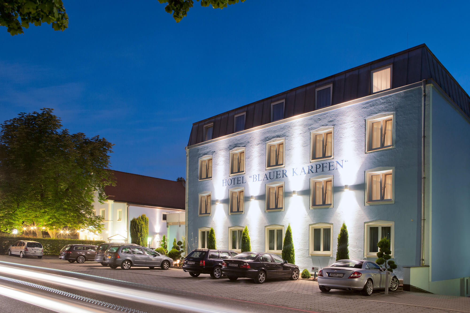 Das Hotel Blauer Karpfen Das Hotel Blauer Karpfen